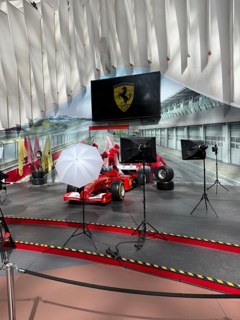 Picture taken in Ferrari World in Abu Dhabi, UAE